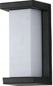 Kültéri kerti fali lámpa fekete fehér IP54 modern Idealed