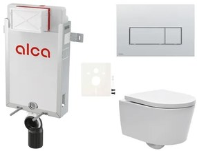 Fali WC szett Alca befalazáshoz + SAT Brevis WC SIKOAW9