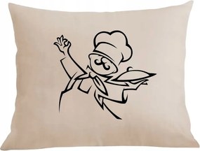 Párna párnahuzat Ajándék Konyhafőnök