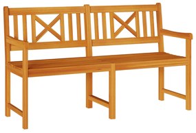Kerti Pad 150x56x90 cm Tömör Akácfából