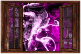 Poszterek 90x60 Lila lángok