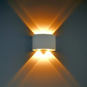ITALUX OWL-6650-2-WH-3K ORTELO Modern Kültéri Fali Lámpa Fehér LED IP54