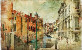 Fotótapéta Flizelin a ház szobájába 3D Városi impresszió 416x254 Ragasztó