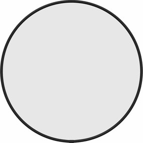 vidaXL fekete falitükör Ø 40 cm Kerek