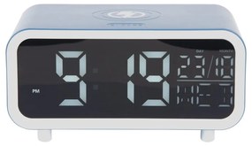 Digitális ébresztőóra vezeték nélküli töltővel Chunky LED – Karlsson