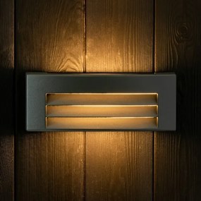 Kültéri fali lámpa 1xE27/14W/230V IP54 fekete