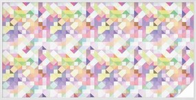 Ablaküveg fólia Adatvédelem Absztrakt mozaik 200x100 cm