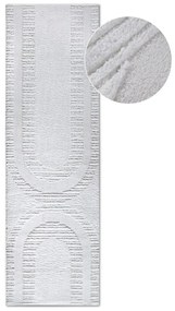 Krémszínű futószőnyeg 80x240 cm Bartoux Cream White – Elle Decoration