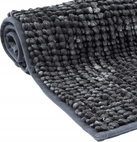 Fürdőszobaszőnyeg Shaggy Chenille 60x90cm Glamour Csúszásgátló Mosható