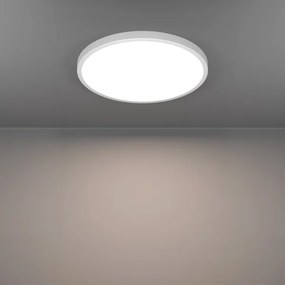 Eglo 901726 -LED RGBW dimmelhető fürdőszobai mennyezeti lámpa FUEVA-Z LED/17,5W/230V 38,9cm IP44 fehér