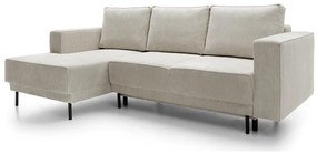 Sarokkanapé Rodriguez mini (B)  (bézs szürke + fekete). 1099129