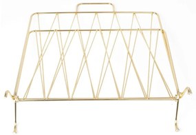 Diamond aranyszínű újságtartó állvány - Present Time