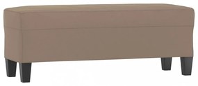 tópszínű mikroszálas szövet pad 100x35x41 cm