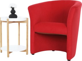 Klub fotel, piros, CUBA