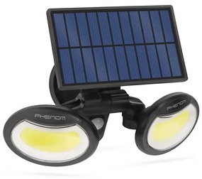 LED Napelemes reflektor érzékelővel 2xLED/4W/5V IP65