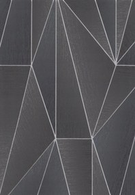 Geometrikus fali tapéta fekete háromszögek 10294-15 Erismann