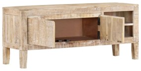 tömör mangófa TV-szekrény 110 x 35 x 46 cm