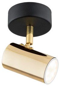 Argon 4208 - Mennyezeti spotlámpa LAGOS 1xGU10/5W/230V sárgaréz/fekete