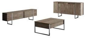 Nappali fal Luna set (dió + ezüst) . 1102326