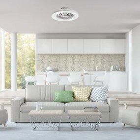 Rabalux 71332 - LED dimm. mennyezeti lámpa ventilátorral DALFON 48W/230V 3000-65