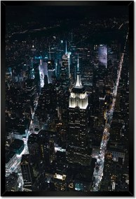 Poszterek keretben 40x60 New York felülnézet