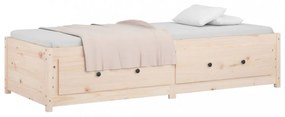 Small Single tömör fenyőfa nappali ágy 75x190 cm
