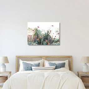 Üveg kép - Természetes táj, akvárium (70x50 cm)