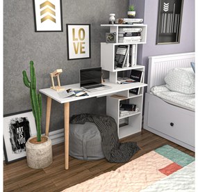 PC asztal Veratum (fehér)  . 1102635