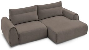 Barna sarokkanapé Aden – Bobochic Paris