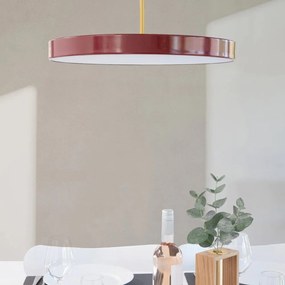 Piros LED függőlámpa fém búrával ø 43 cm Asteria Medium – UMAGE