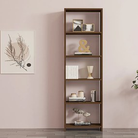 New Walnut könyvespolc