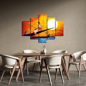 Egy korabeli ősi festmény képe (150x105 cm)