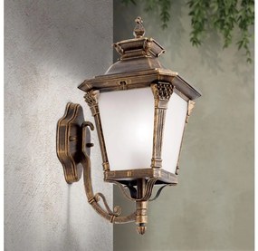 Orion - Kültéri fali lámpa AIKO 1xE27/60W/230V IP23 bronz/patina