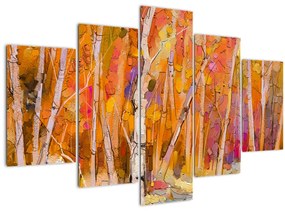 Kép - őszi erdő (150x105 cm)