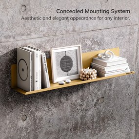 Fali polc JOANNE 700 mm, Fresh Style: bézs