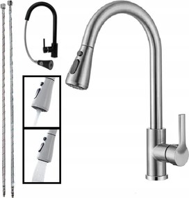 konyhai csaptelep hosszú kifolyócsővel modern konyhai csaptelep 360