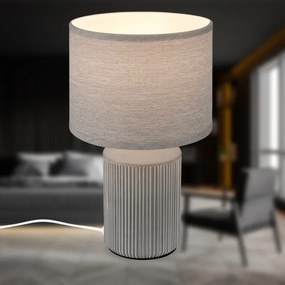 Brilo - Asztali lámpa INO 1xE14/10W/230V szürke