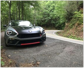 Poszterek 50x40 Fiat 124 Spider Abarth