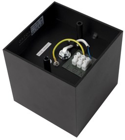 Design spotlámpa fekete négyzet alakú - Box