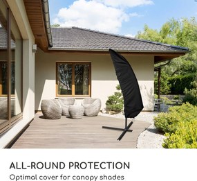 Blumfeldt Shield Cantilever, védőburkolat függő napernyőkhöz, Ø 200 - 400 cm, UV-ellenálló