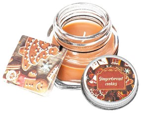 Arome gyertya szett üdvözlőkártyával 28 g,ajándékdobozban, Winter, 6 db-os mix