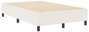 Boxspring Ágy Krém 120x200 cm Kordbársony