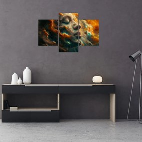 Kép - Arc az űrben (90x60 cm)