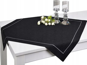 Panama Lux szalvéta 80x80 foltálló fekete ezüst