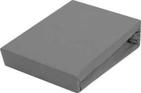 Aga Lepedő Jersey Delux 140x200 cm Szín: szürke