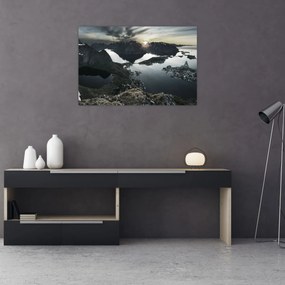 Kép - Norvég hegyek (90x60 cm)
