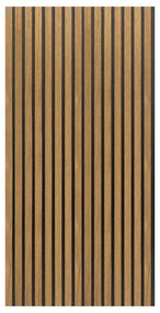 Fali panel 4 db-os készletben tölgyfa, sötét színben [NEU.HOLZ] NEU.HOLZ