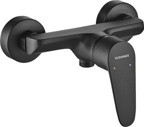 Fali Zuhanycsap Telepített Egykaros Fekete