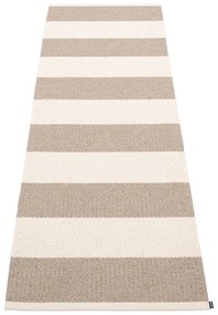 Bézs-krémszínű kültéri-beltéri futószőnyeg 70x225 cm Bob Mud Vanilla – Pappelina