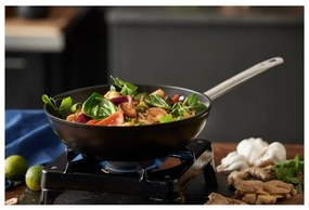 Wok alumínium serpenyő tapadásmentes felülettel ø 28 cm – Holm